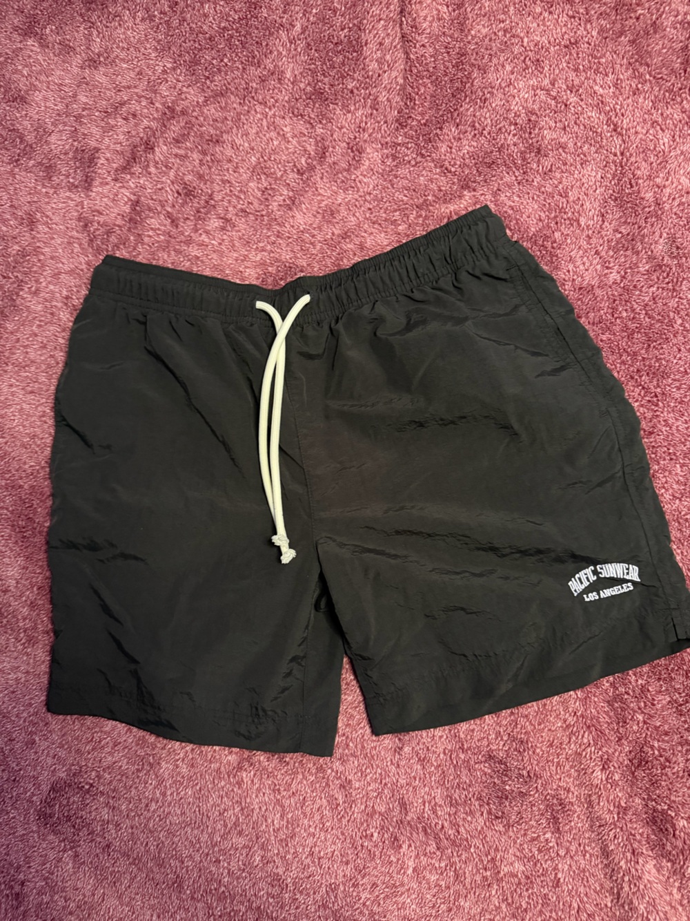 PACSUN HYBRID SWIM SHORTD | Pacific Sunwear - LOS ANGELES | With White Logo